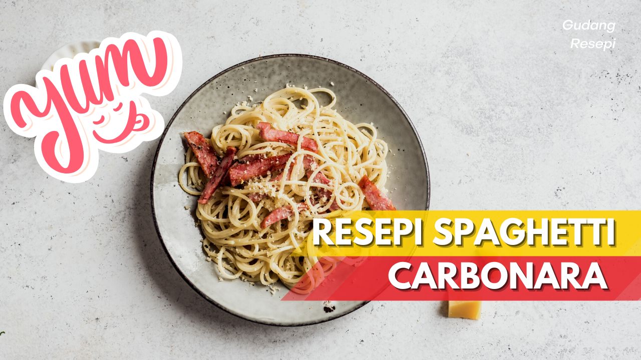 Cover Resepi Spaghetti Carbonara GudangResepi
